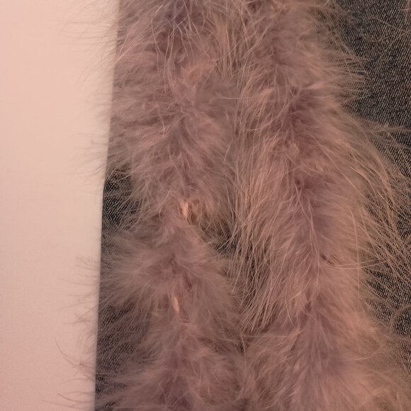 PlusWear Thrashed Women Glam Blue Jeans Flare Legs with Feathers Hippie  Size XL - Picture 9 of 12